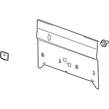 GMC 15775957 Rear Trim Panel