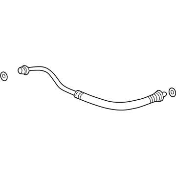 GM 25731362 Engine Oil Cooler Outlet Hose Assembly