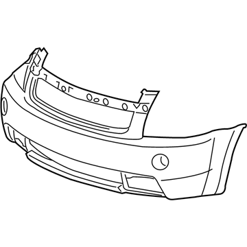 Chevy 19120949 Bumper Cover