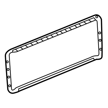 GM 12652026 Gasket, Charging Air Cooler Housing