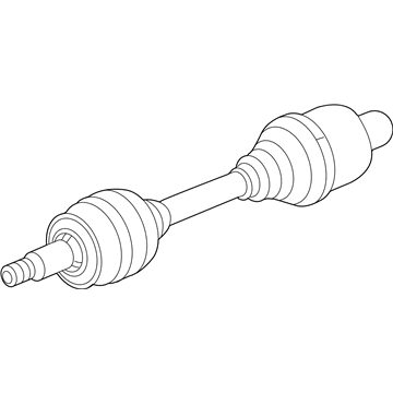 GMC 84615505 Axle Assembly