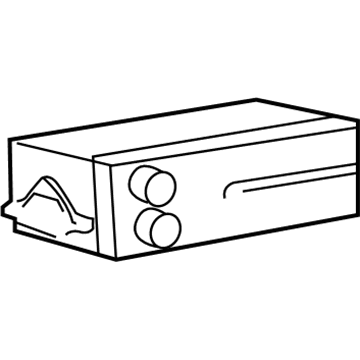 GM 15071628 Radio Assembly, Amplitude Modulation/Frequency Modulation Stereo & Clock & Audio Disc