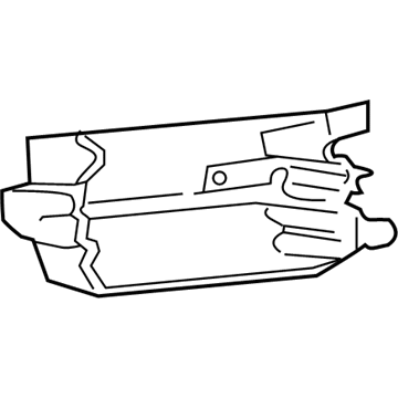 Chevy 15007483 Radio Bracket