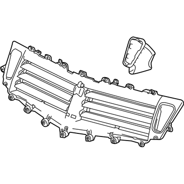 Cadillac 23490309 Deflector