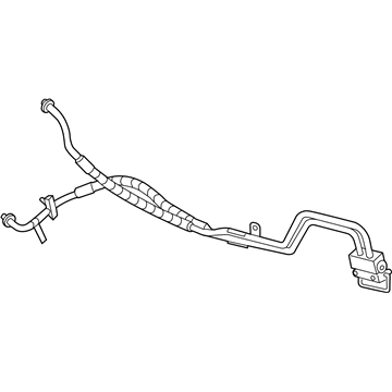 GM 15898973 Engine Oil Cooler Inlet & Outlet Hose Assembly