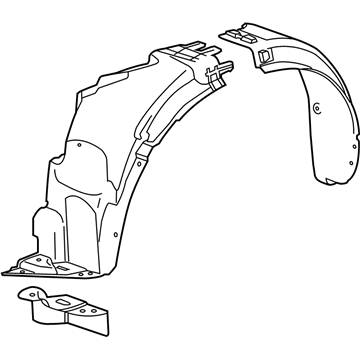 Chevy 95238349 Fender Liner