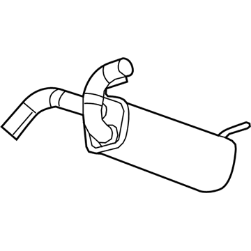 GM 22846892 Muffler Assembly, Exhaust Rear