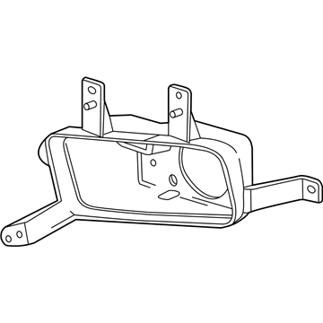 Chevy 22936482 Fog Lamp Assembly Bracket