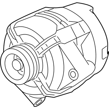 2007 Pontiac G6 Alternator - 25787950