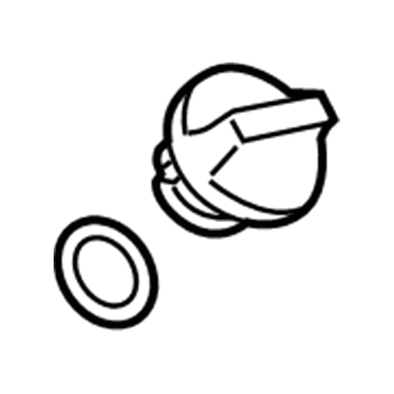 Chevy 12667313 Filler Cap