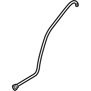 2004 Saturn Vue Crankcase Breather Hose - 15252781