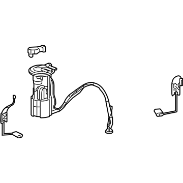 GM 19153667 Module Kit,Fuel Tank Fuel Pump (W/O Fuel Level Sensor)