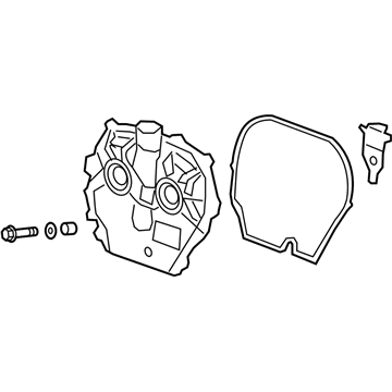 Cadillac 55506833 Upper Timing Cover