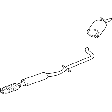 Buick 19420122 Converter & Pipe