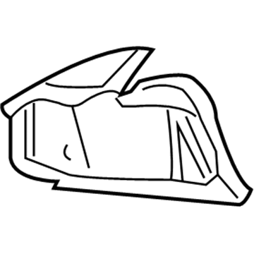 GM 15254611 Extension, Rear End Panel