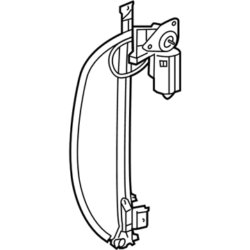 Oldsmobile 19331462 Window Regulator