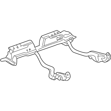 Chevy 88940989 Seat Track