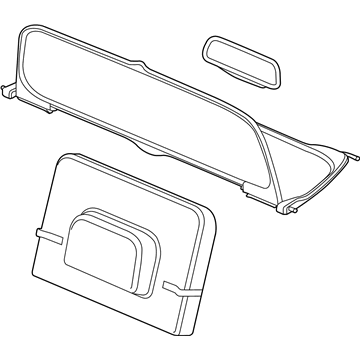 GM 13398139 Convertible Windscreens