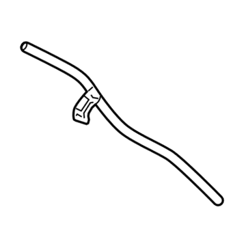 2010 Pontiac Vibe Dipstick Tube - 19185372