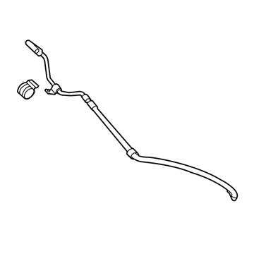 Chevy 92249335 Lower Return Hose