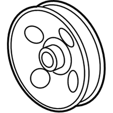 Chevy 92068726 Pulley