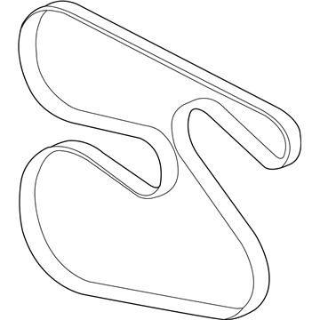 Cadillac 12649097 Serpentine Belt