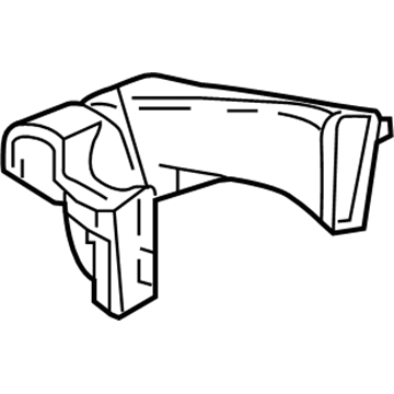 Chevy 23432022 Outlet Duct