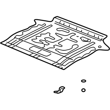 GM 15143366 Panel Assembly, Rear Floor