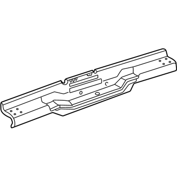 1996 Chevy S10 Bumper - 12343436