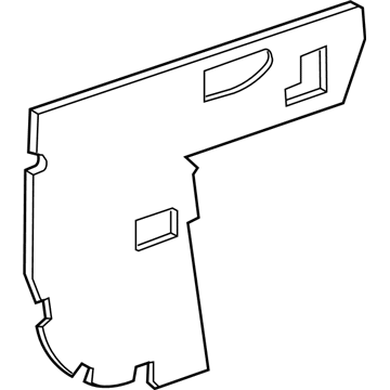 GM 26206794 Insulator, Front Side Door Front