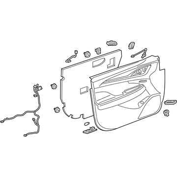 GM 26228669 Trim Assembly, Front S/D *Shale