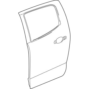 GM 84614382 PANEL-RR S/D OTR