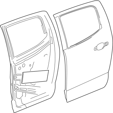 GM 87819884 DOOR ASM-RR SI