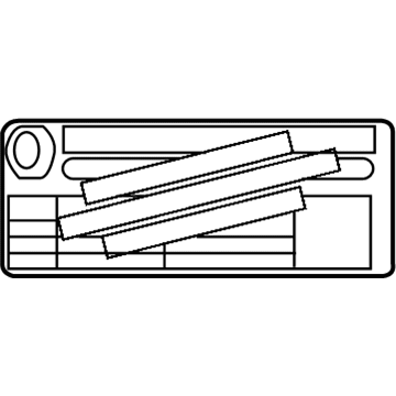 Chevy 20887392 Info Label