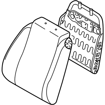 GM 96807721 Cushion,Passenger Seat Back