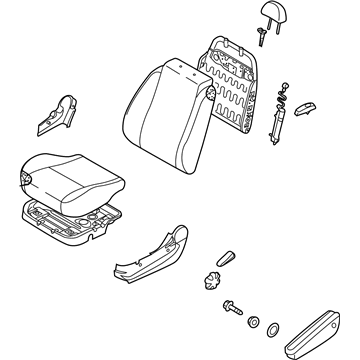 Chevy 96960048 Seat Assembly