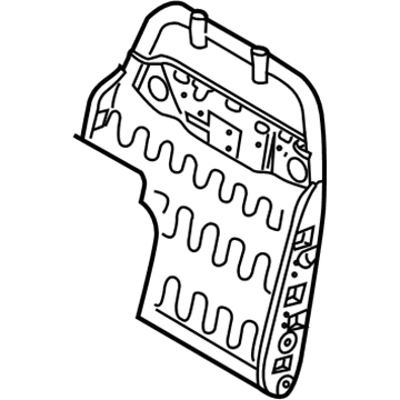 GM 95986221 Frame,Driver Seat Back Cushion