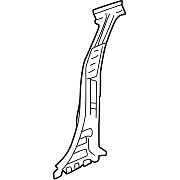 GM 42778185 Reinforcement Assembly, Ctr Plr Otr Pnl