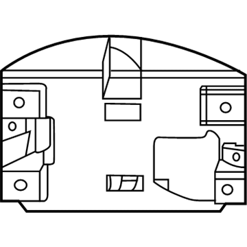 GM 84237375 Bracket Assembly, Side Object Sensing Alert Module