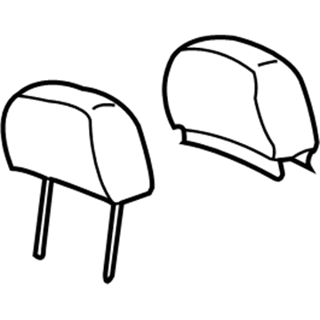 Chevy 19123333 Headrest