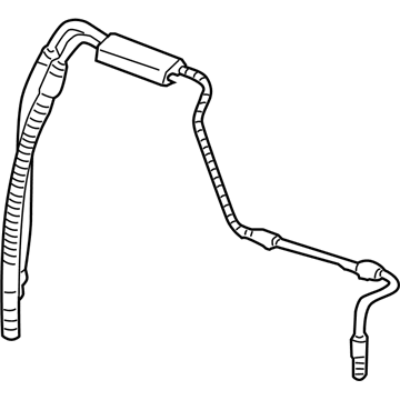 Buick 26095038 Lower Return Hose