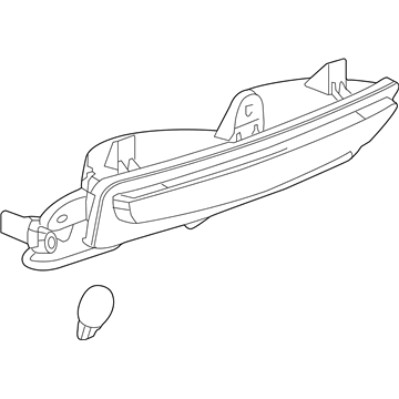 Cadillac 20847473 Backup Lamp