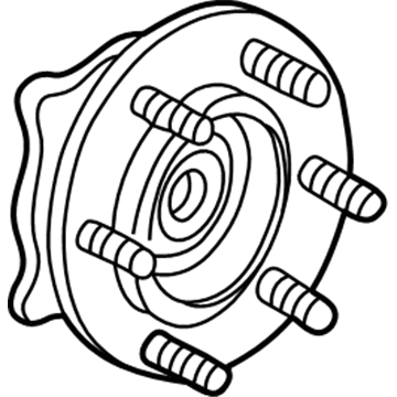 GMC 15233113 Front Hub