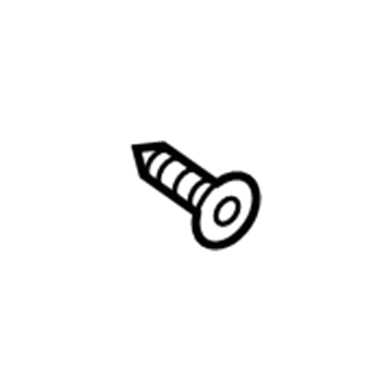 Buick 11609539 Upper Quarter Trim Screw