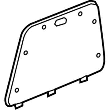 GM 95914487 Door,Quarter Stowage Pocket