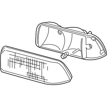 GMC 16516933 Lens & Housing