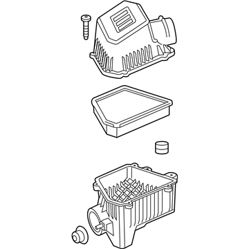 GMC 23262740 Air Cleaner Assembly