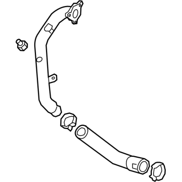 GM 55515946 Pipe Assembly, Eng Cool Therm Hsg Inl