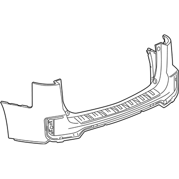 GMC 23287379 Bumper Cover