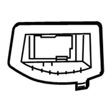 GM 22791065 Bracket Assembly, Side Object Sensor